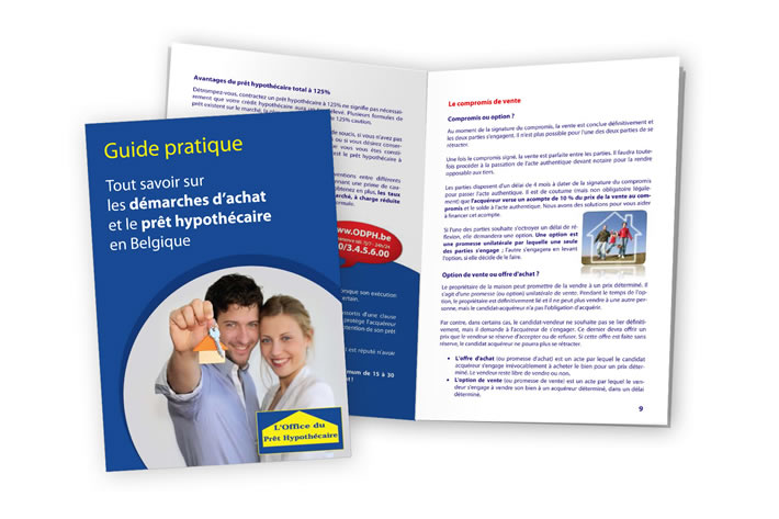 Téléchargez le guide de l'Office du Prêt Hypothécaire ODPH sur les démarches d'achat immobilier et le crédit hypothécaire